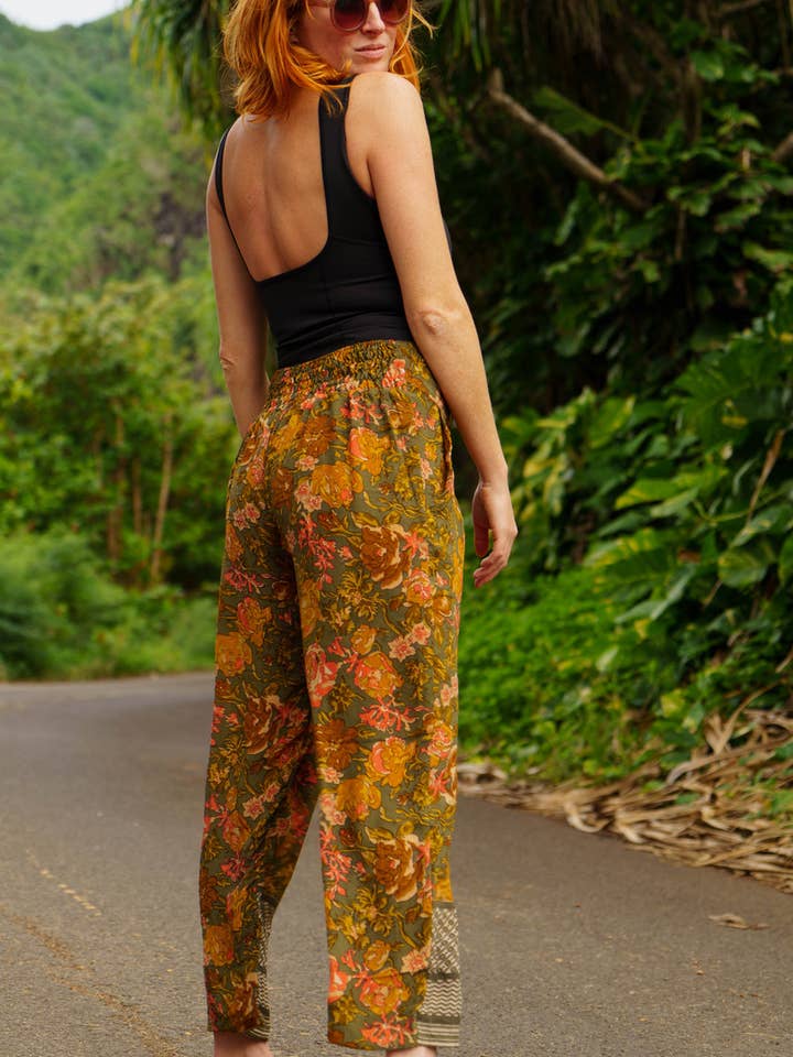 Calças Seda FRIDA por atacado de Indie Ella