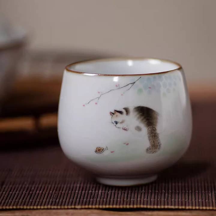 MinoCraft - Wholesale Coffee/Tea Cup - Ru porcelain master tea cup4