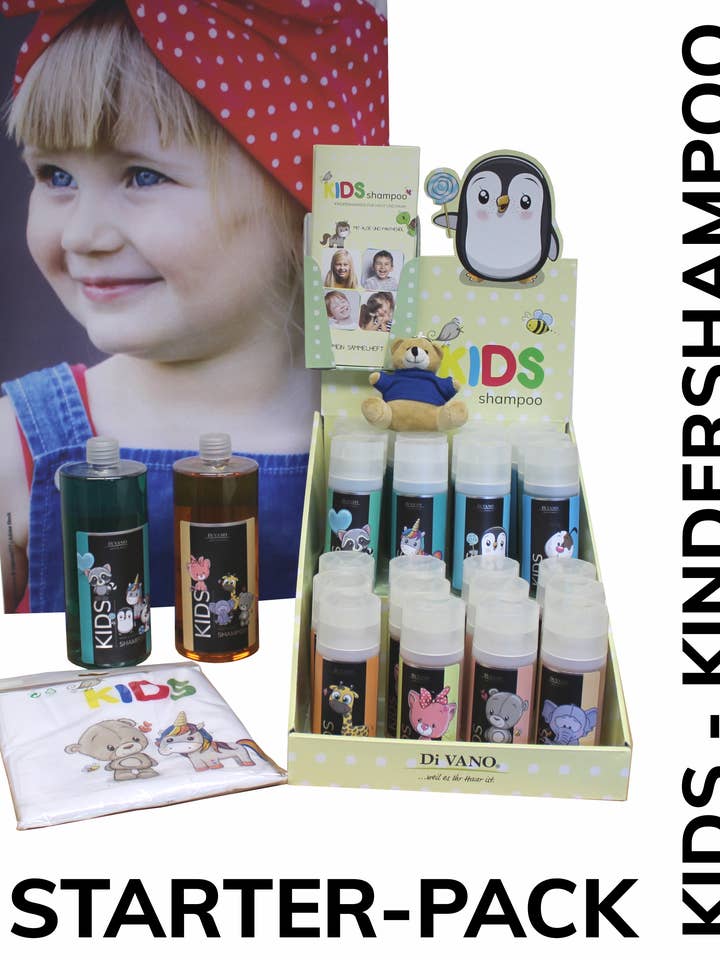 KIDS Shampoos Starter Pack for wholesale by DiVANO PROFESSIONELLE HAARKOSMETIK