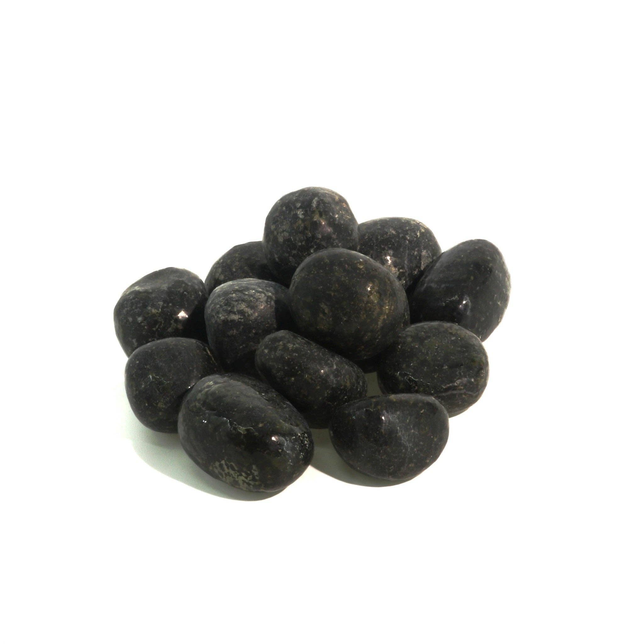 Stonebridge Imports - Wholesale Spiritual Stone/Crystal - Nuummite Tumbled Stones - India7