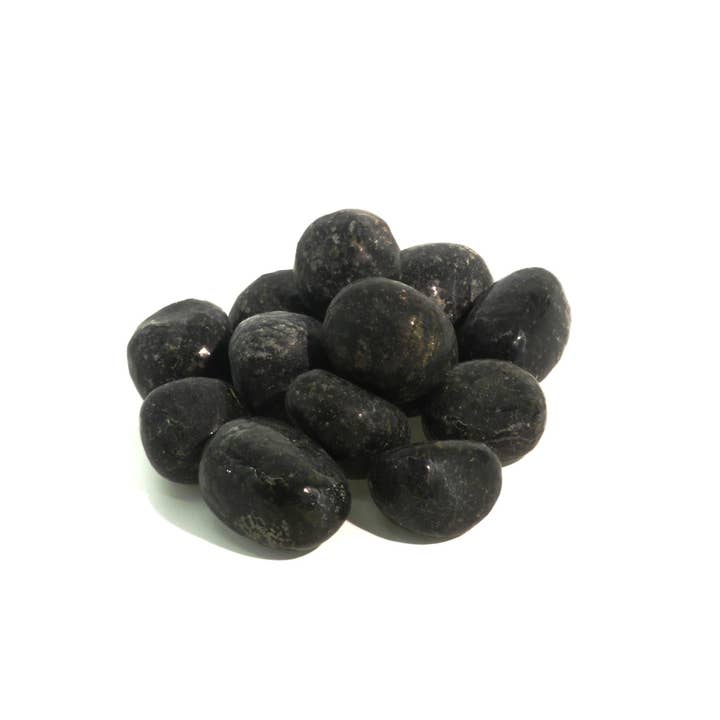 Stonebridge Imports - Wholesale Spiritual Stone/Crystal - Nuummite Tumbled Stones - India7