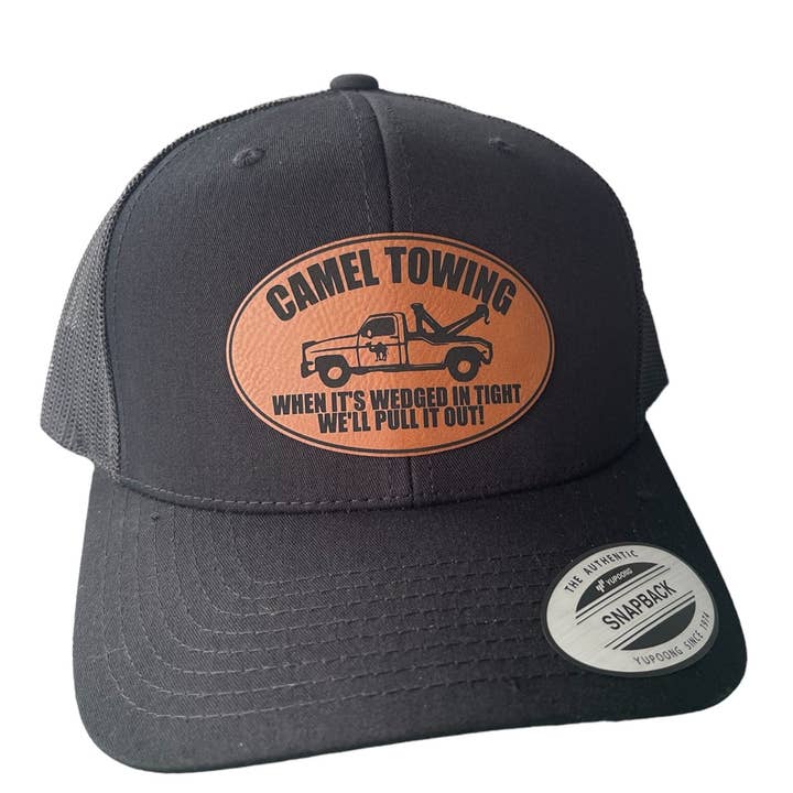 BUBBLEHEAD INK - Wholesale Trucker Hat - Unisex - Camel Towing Funny Trucker Hat