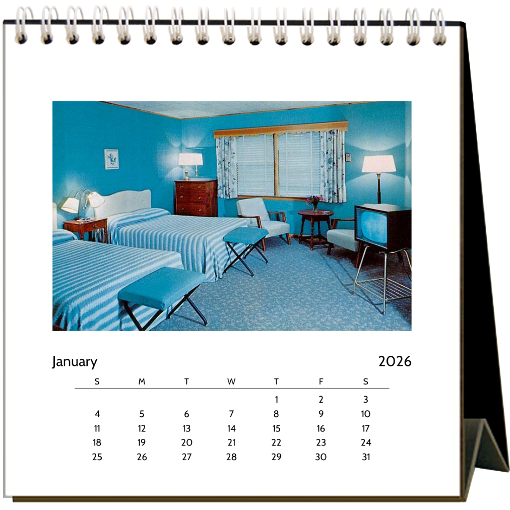 Found Image Press – Großhandel Kalender – Schlechter Innenraum 2026 Tischkalender2