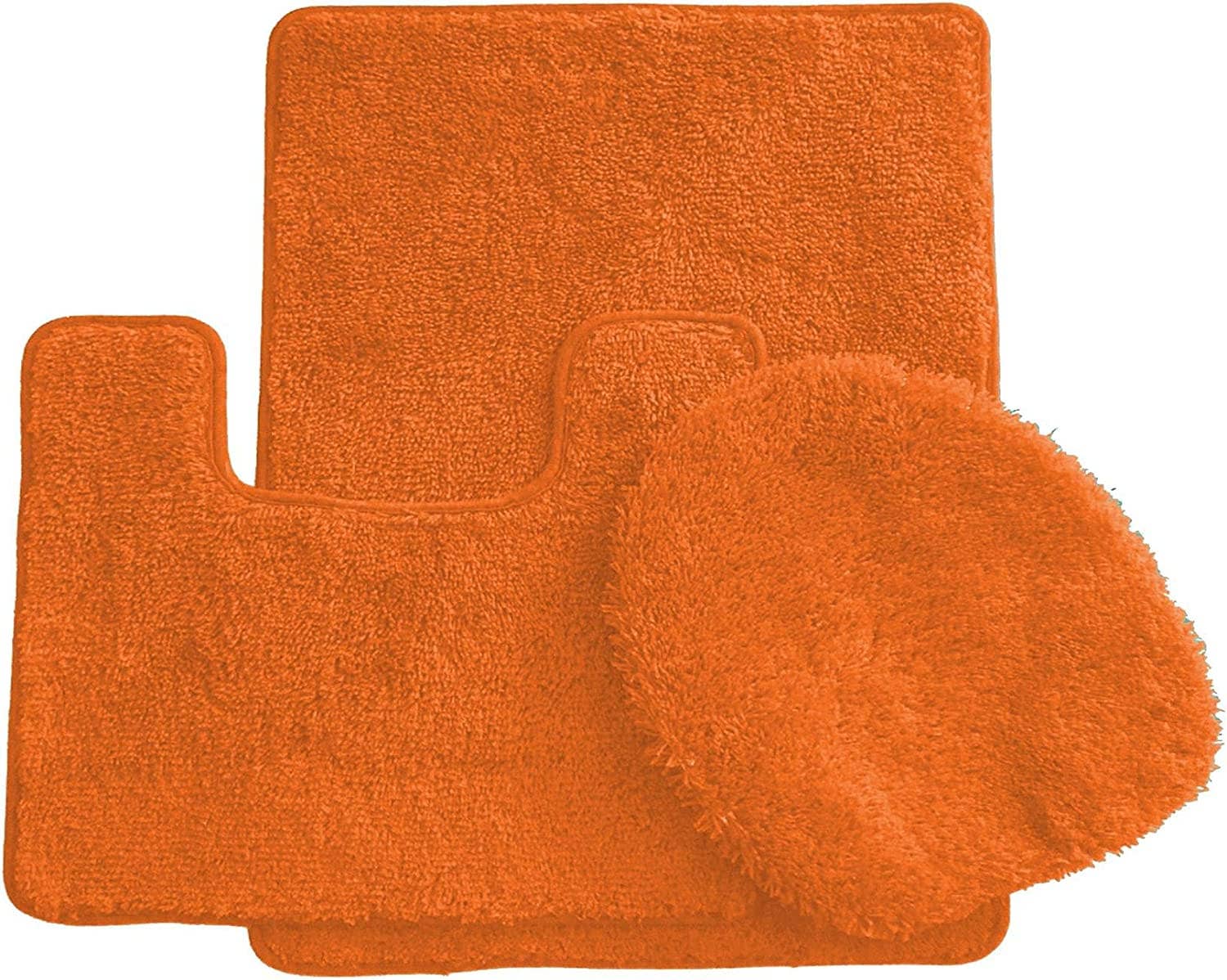 Ben & Jonah - Vente Ensembles de tapis de bain - Ensemble de 3 tapis de bain Simple Elegance by Ben & Jonah : 1 tapis de bain, 1 tapis de contour et 1 housse de siège de toilette12