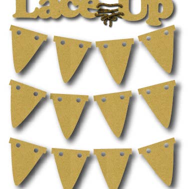 Lace-Up: Celebração, Bandeiras por atacado de EyeConnect Crafts