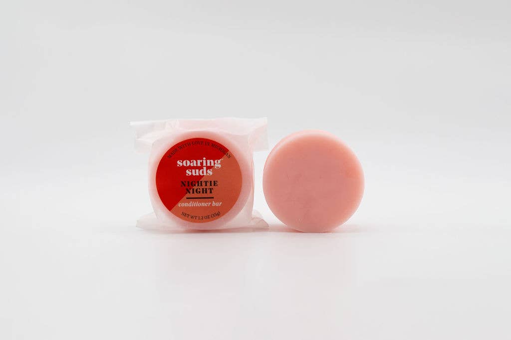 Soaring Suds Soap Co., LLC - Wholesale Shampoo Puck/Solid Shampoo - Nightie Night Shampoo and Conditioner Bars2