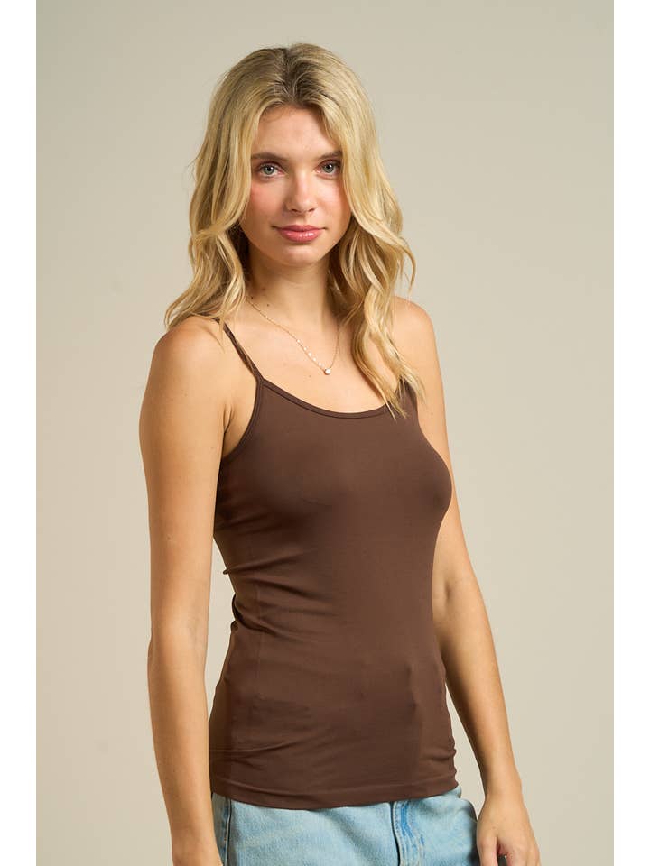 ANWND - Wholesale Tank Top - Women's - S55523-Essential Spaghetti Strap Cami45