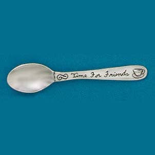 Time for friends table Spoon for wholesale by Basic Spirit