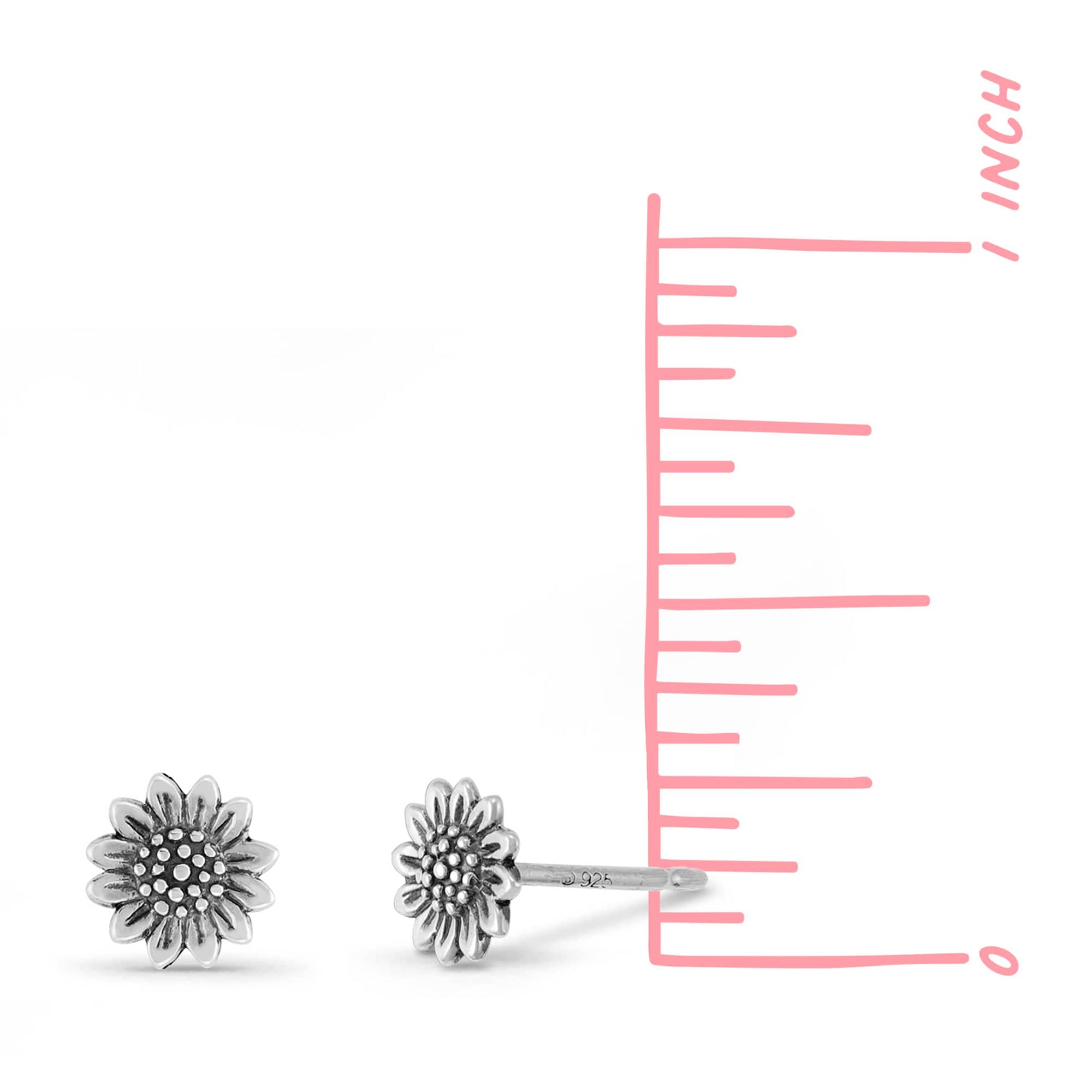 Boma Jewelry - Wholesale Stud/Post Earrings - Sunflower Studs (ES 2361)3