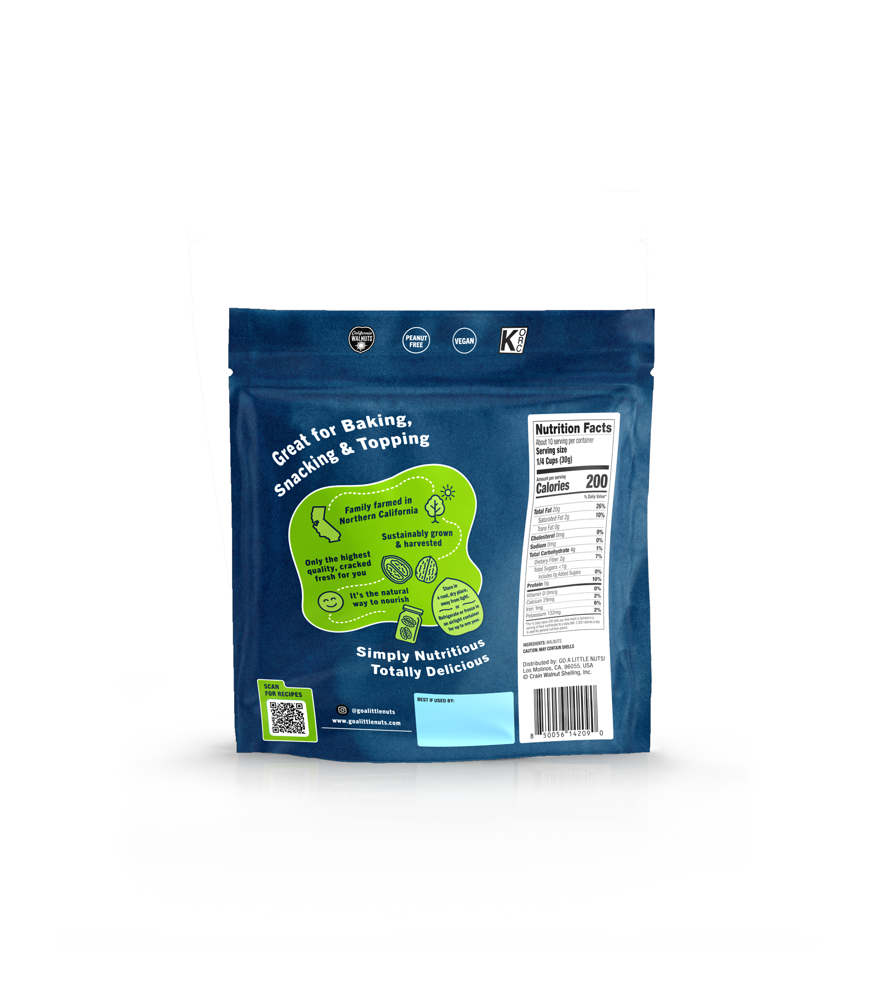 Go A Little Nuts - Wholesale Nuts - Shelled Walnuts1