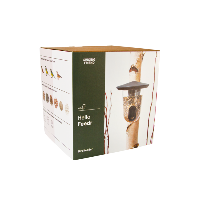 SingingFriend – wholesale Bird feeder – Hello Feeder plastic bird feeder2