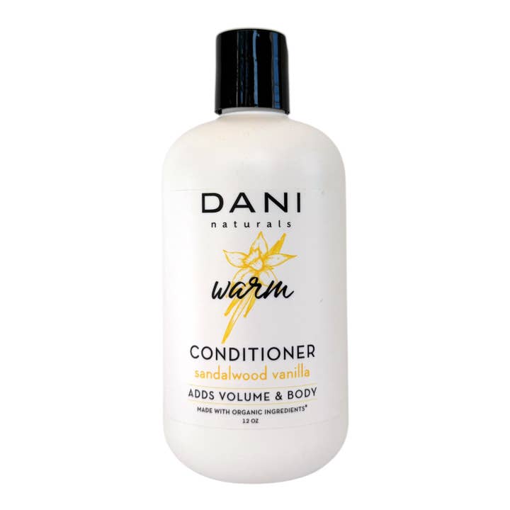 Sandalwood Vanilla Conditioner 12oz for wholesale by DANI Naturals