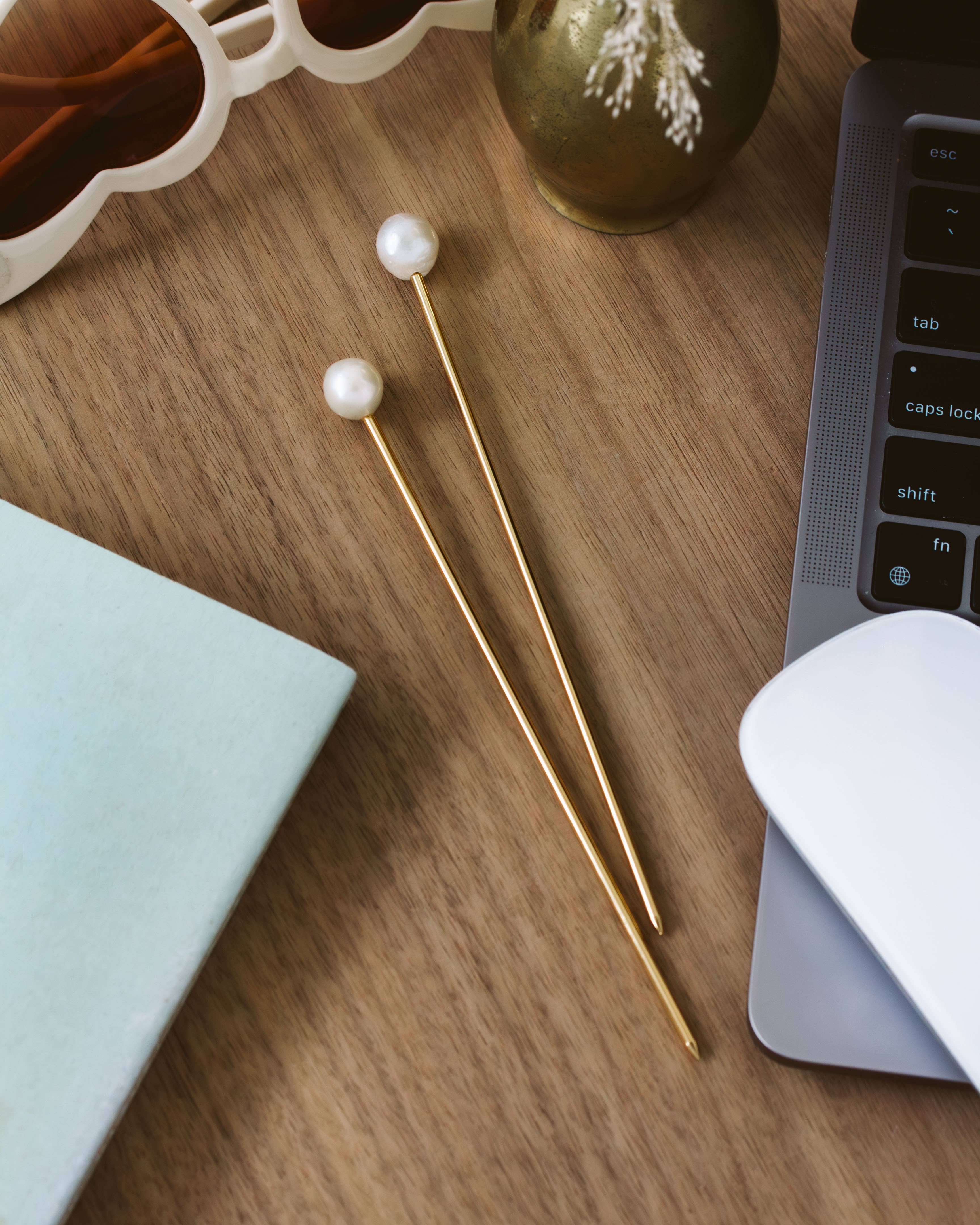 Luna Norte - Wholesale Haarspeldje - Ebb and Flow Pearl haarspeldsieraden1