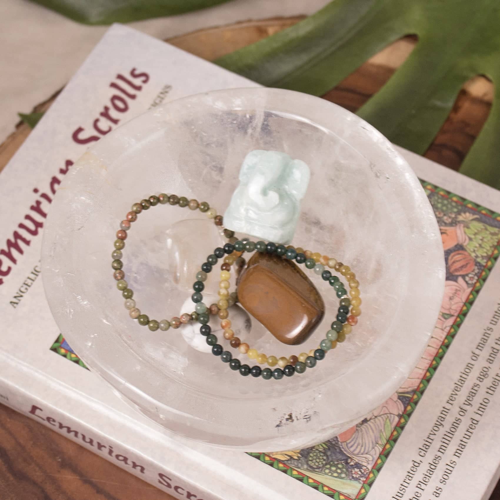 Tiny Rituals - Wholesale Decorative Plate/Dish/Bowl - Rare Clear Quartz Crystal Bowls - Large - 1 of a Kind5