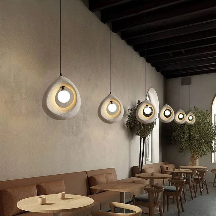 BRECK + FOX - Wholesale Chandelier/Hanging Light - Wabi Sabi Tear Pendant Light