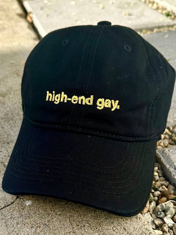 The White Lotus CAP (hoogwaardig grijs)//GOUD voor wholesale door Paper 8