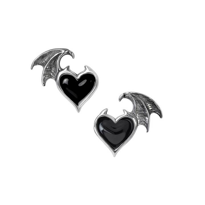 Blacksoul studs (Stud Earring Pair) for wholesale by Alchemy Of England (Alchemy USA Distributor)