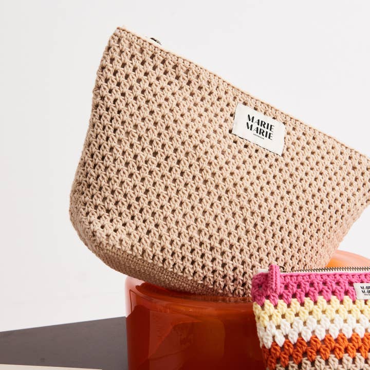 Clay pouch large for wholesale by Marie Marie