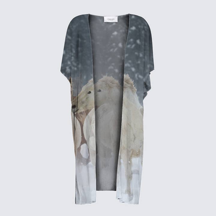 Wild Horses Kimono for wholesale by Mac & Bean Designs