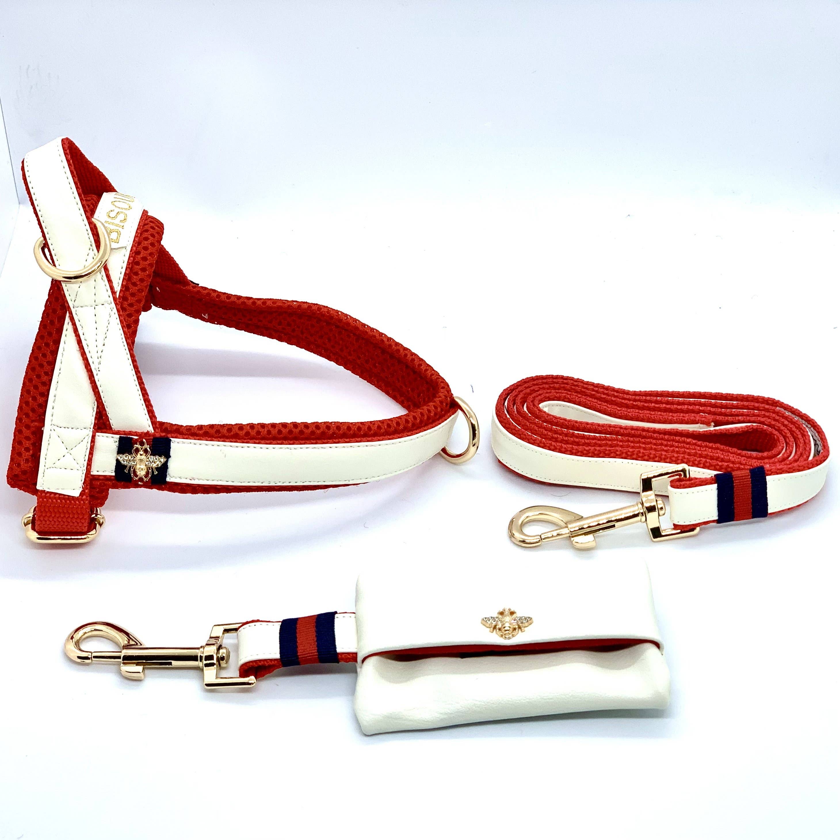 Puccissimé Pet Couture - Wholesale Pet Collar - Dog - La Parisienne Collar, Leash & Bow Tie Dog Set8