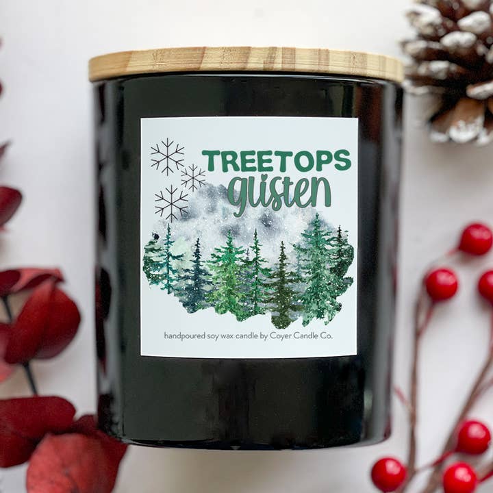 11 oz. Sorte krukkelys - * NYE* Vinterdufte! for engroshandel hos Coyer Candle Co.