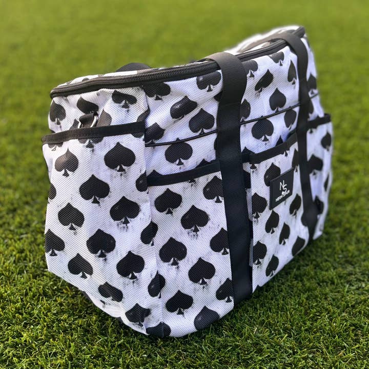 Neon Spur LLC - Wholesale Tote Bag - Women's - Smokin Spades Premium Grooming Tote2