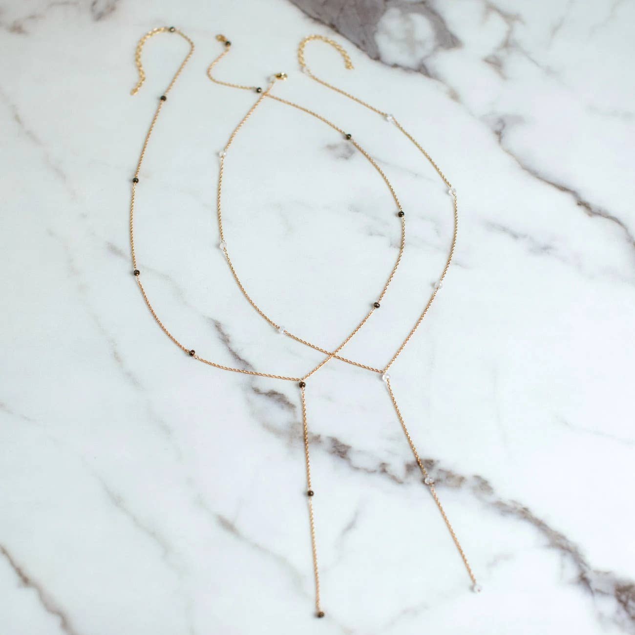 Heather Hawkins - Wholesale Y-Neck/Lariat Necklace - Headsprung Rope Y Necklace - 14K Gold-Filled1