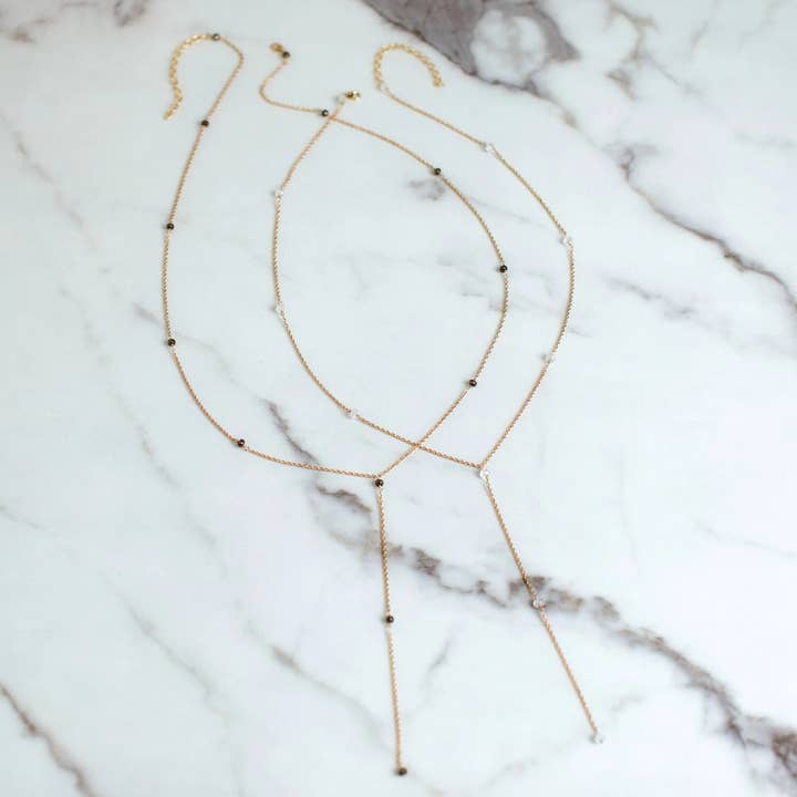 Heather Hawkins - Wholesale Y-Neck/Lariat Necklace - Headsprung Rope Y Necklace - 14K Gold-Filled1