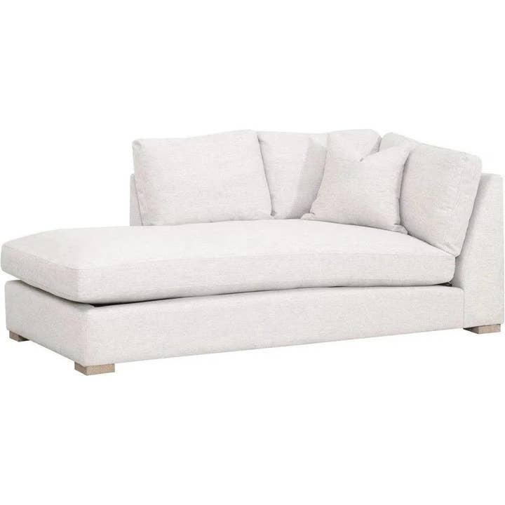 LOOMLAN - Wholesale Sofa - Clara Modular Left-Facing Chaise Performance Feather