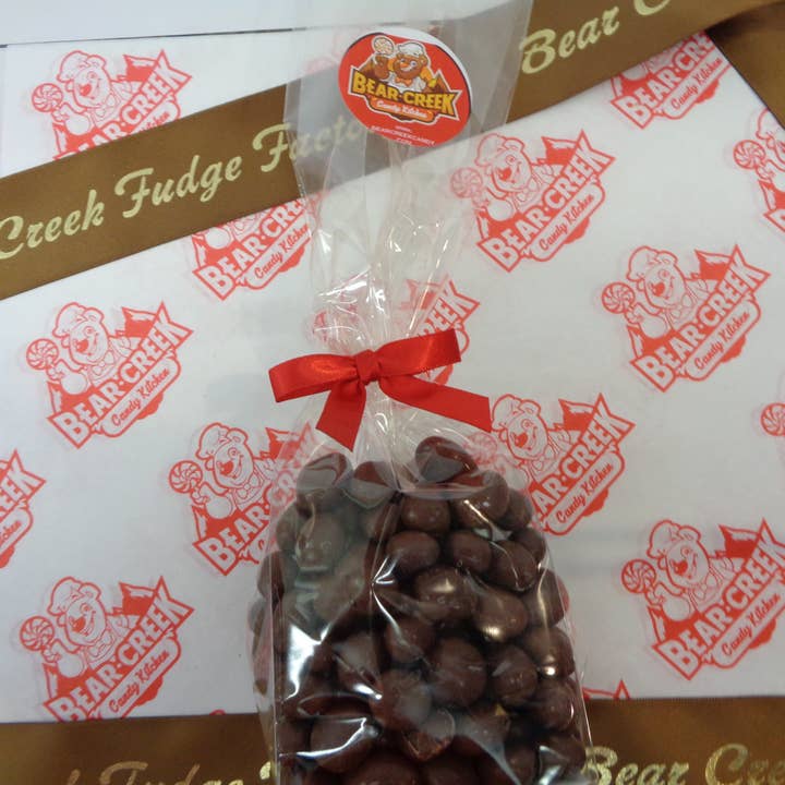 Bear Creek Candy Kitchen – wholesale Chocolate-covered sweets – ✨Milk Chocolate Covered Raisins🍫Chocolate Covered Raisins🍫 1 lb Bags1