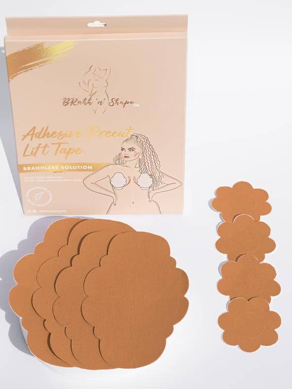 PRE-CUT ADHESIVE LIFT TAPE BY BRAHH 'N' SHAPE® for wholesale by BRahh 'n' Shape