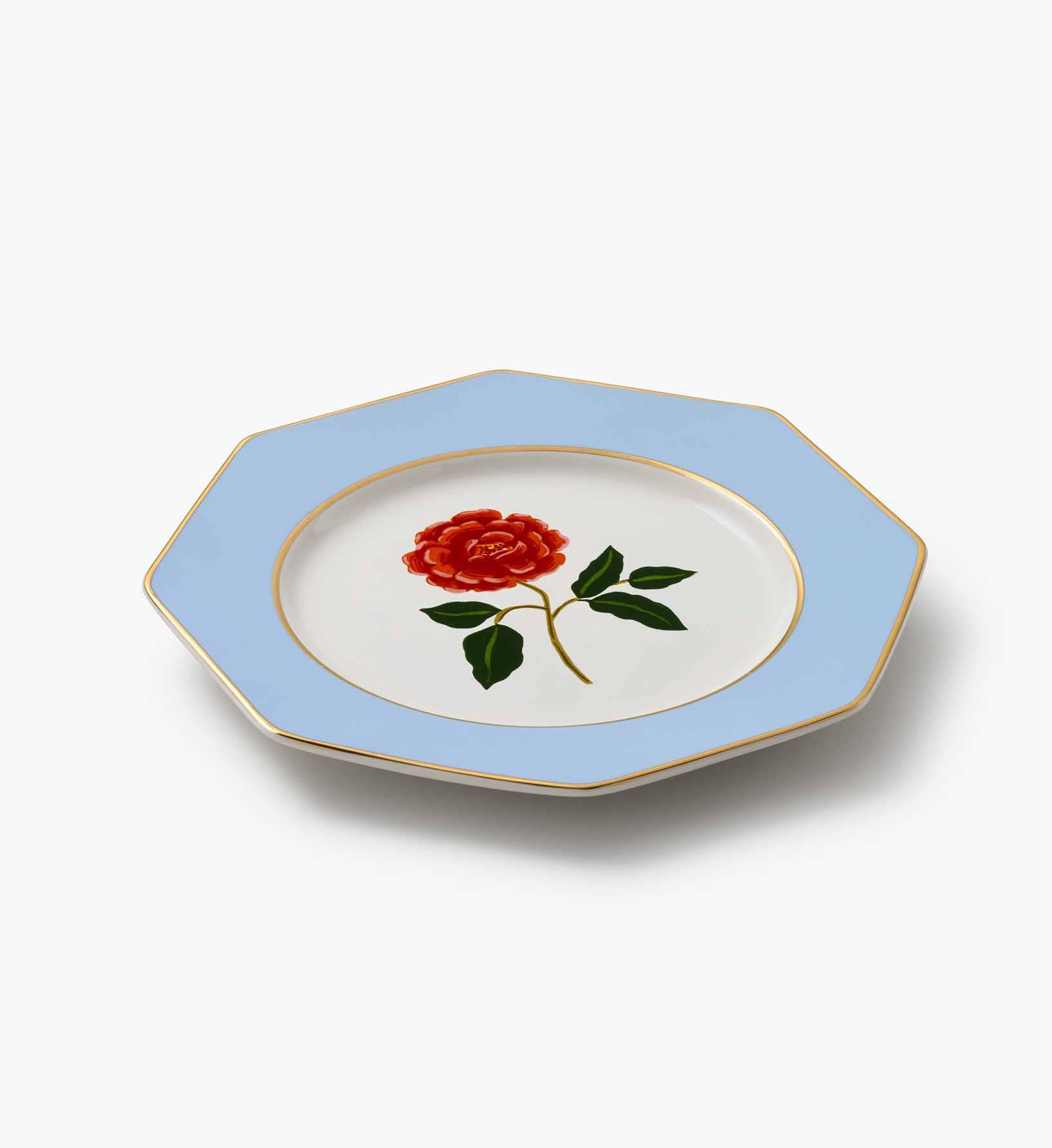 Rifle Paper Co. - Wholesale Dinner Plate - Roses Porcelain Dessert Plate Set9