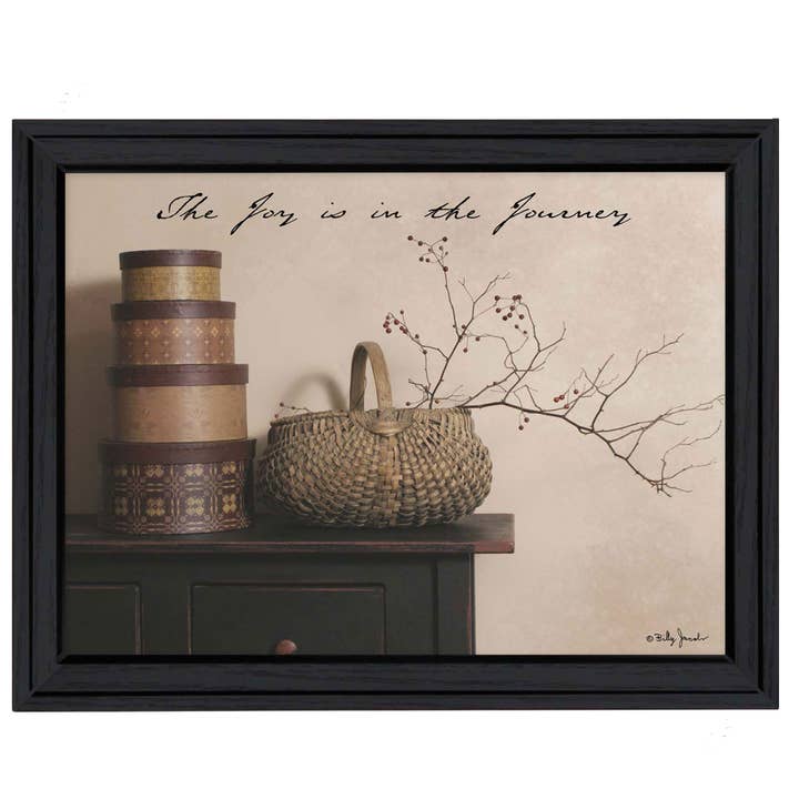 "The Joy is the Journey" By Billy Jacobs, Printed Wall Art for wholesale by Trendy Decor 4U