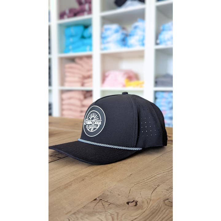 Four Boys of Summer LLC - Wholesale Flat Brim Cap - Unisex - Del Mar Rope Hat