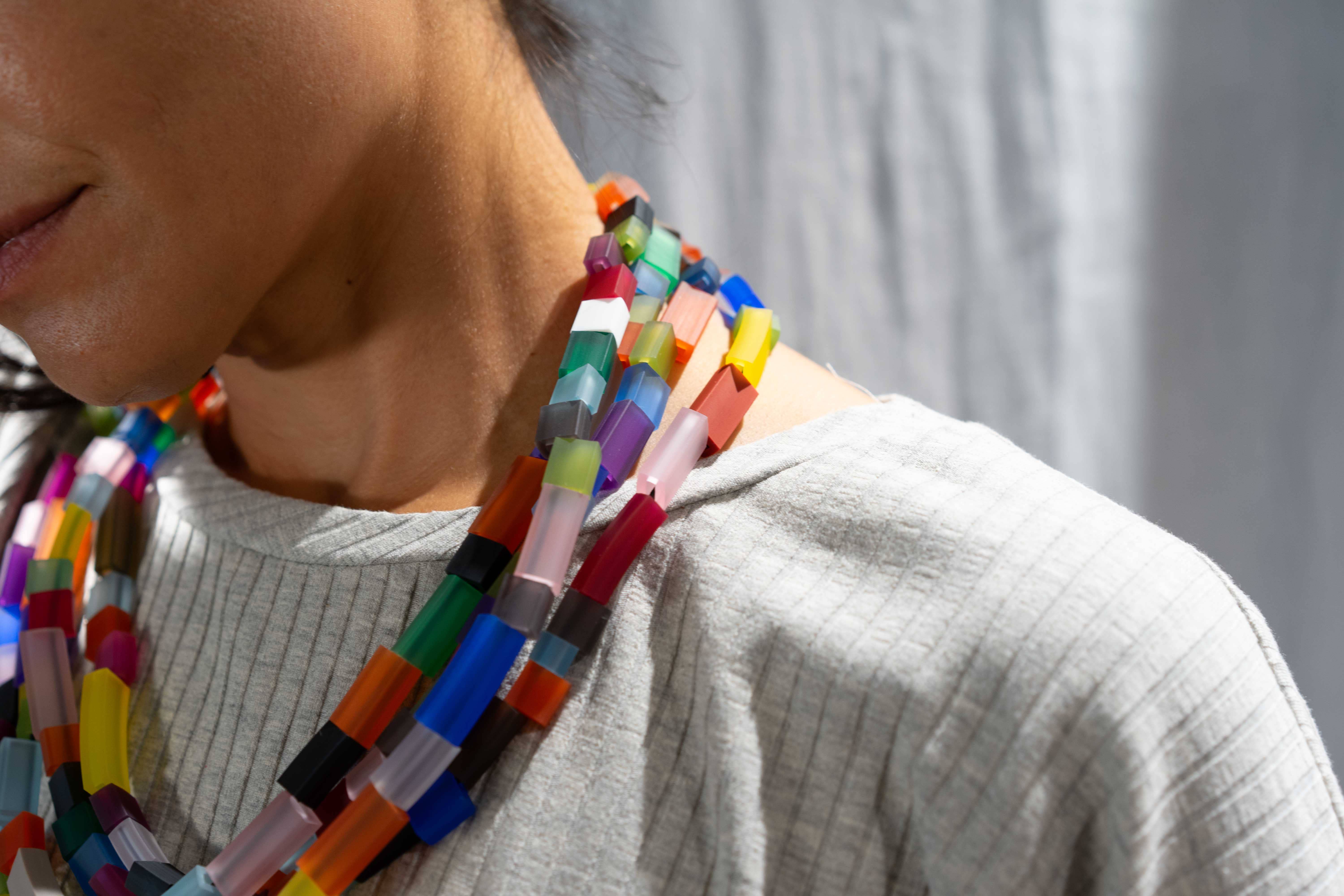 Rosalba Galati SRL - Wholesale Y-Neck/Lariat Necklace - LONG MOSAIC3