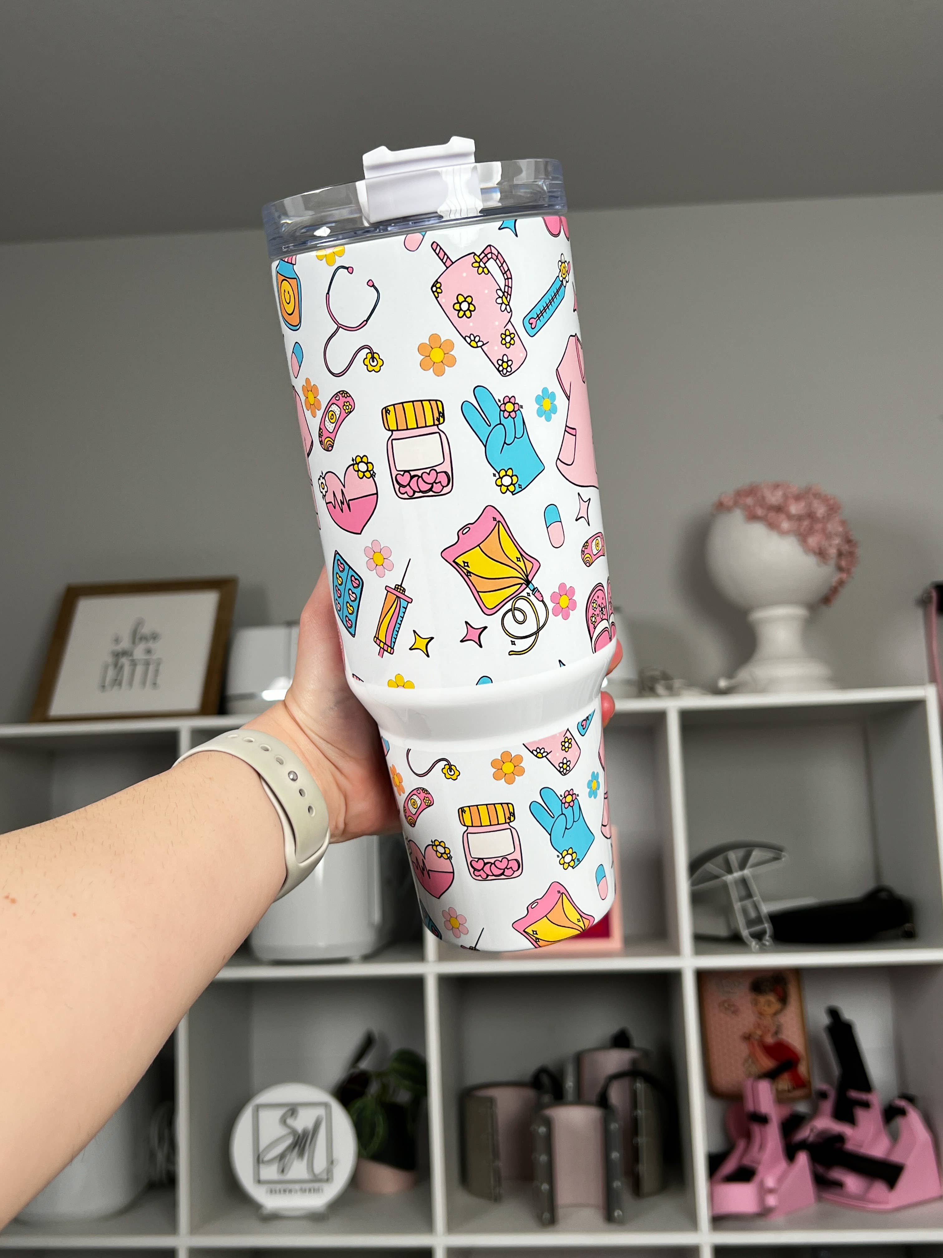 Selena Marie LLC - Vendita all'ingrosso Bicchiere/tazza termica - Bicchiere Termico da 40oz per Infermieri1