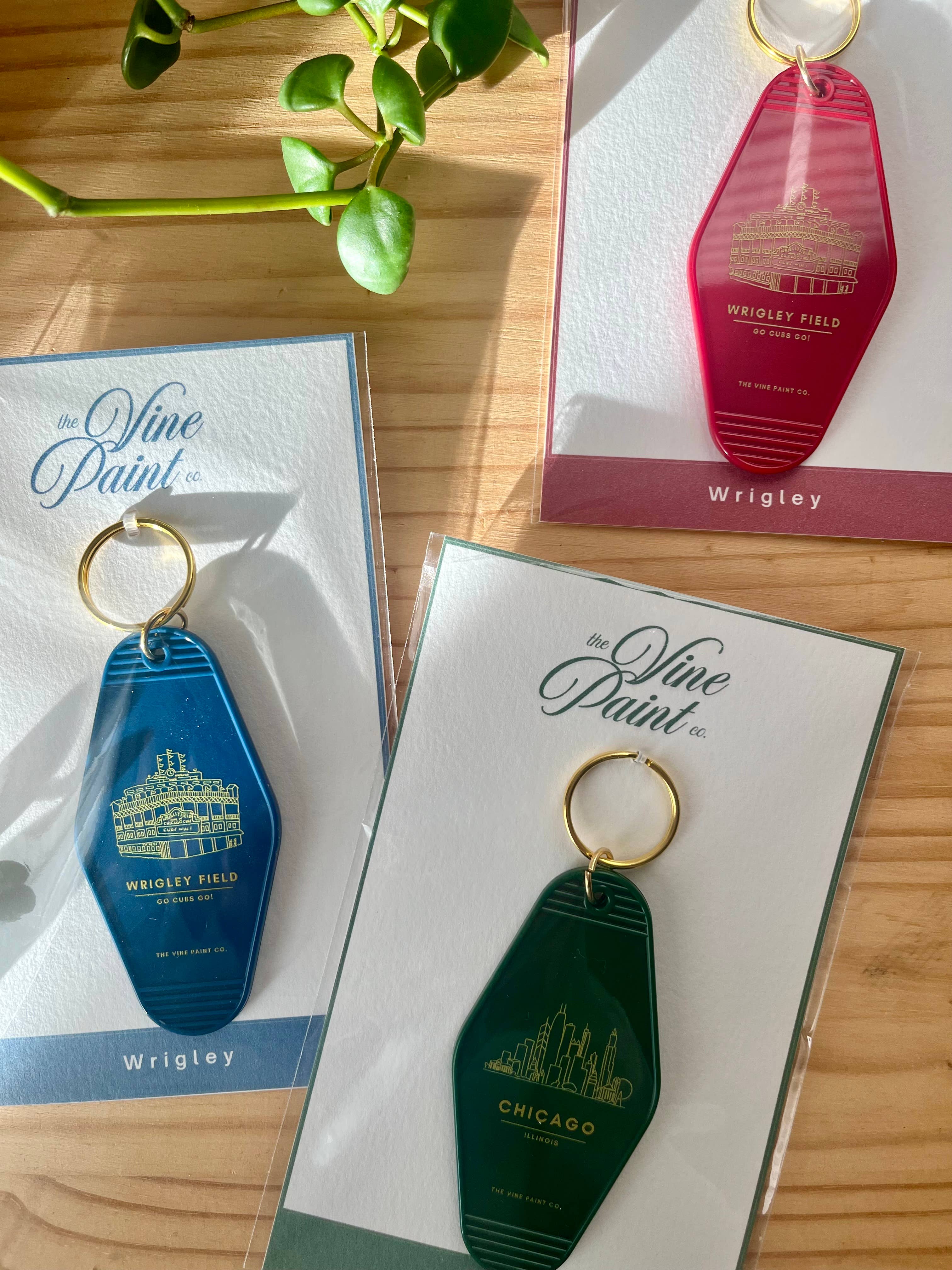 The Vine Paint Co – wholesale Keychain – Unisex – Chicago Keychain7