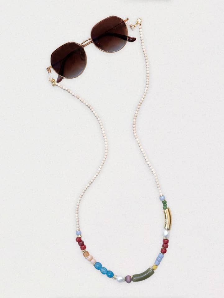 VINTAGE - ZONNEBRILKETTING EN KETTING /HERFST / WINTER voor wholesale door By Lilla