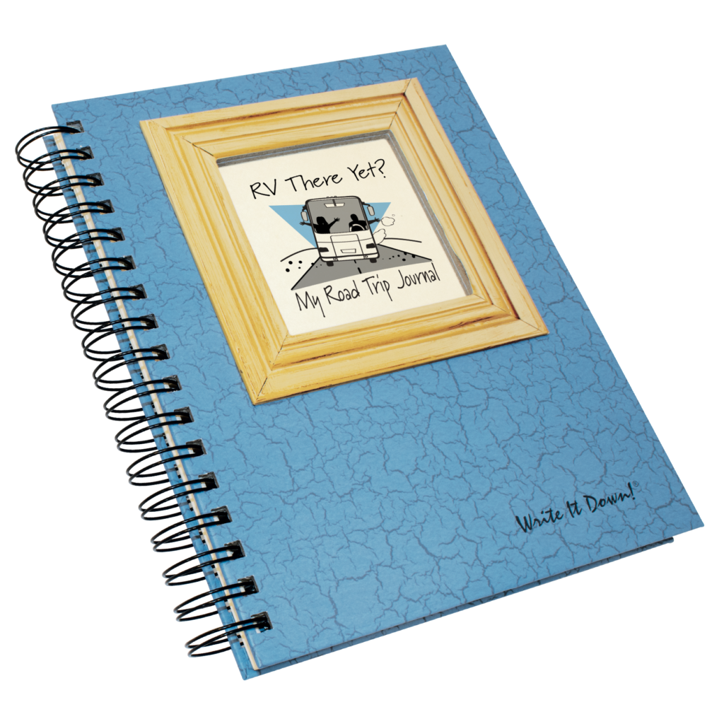 Journals Unlimited - Wholesale Journal/Diary - Road Trip Journal - RV There Yet? (Color)1