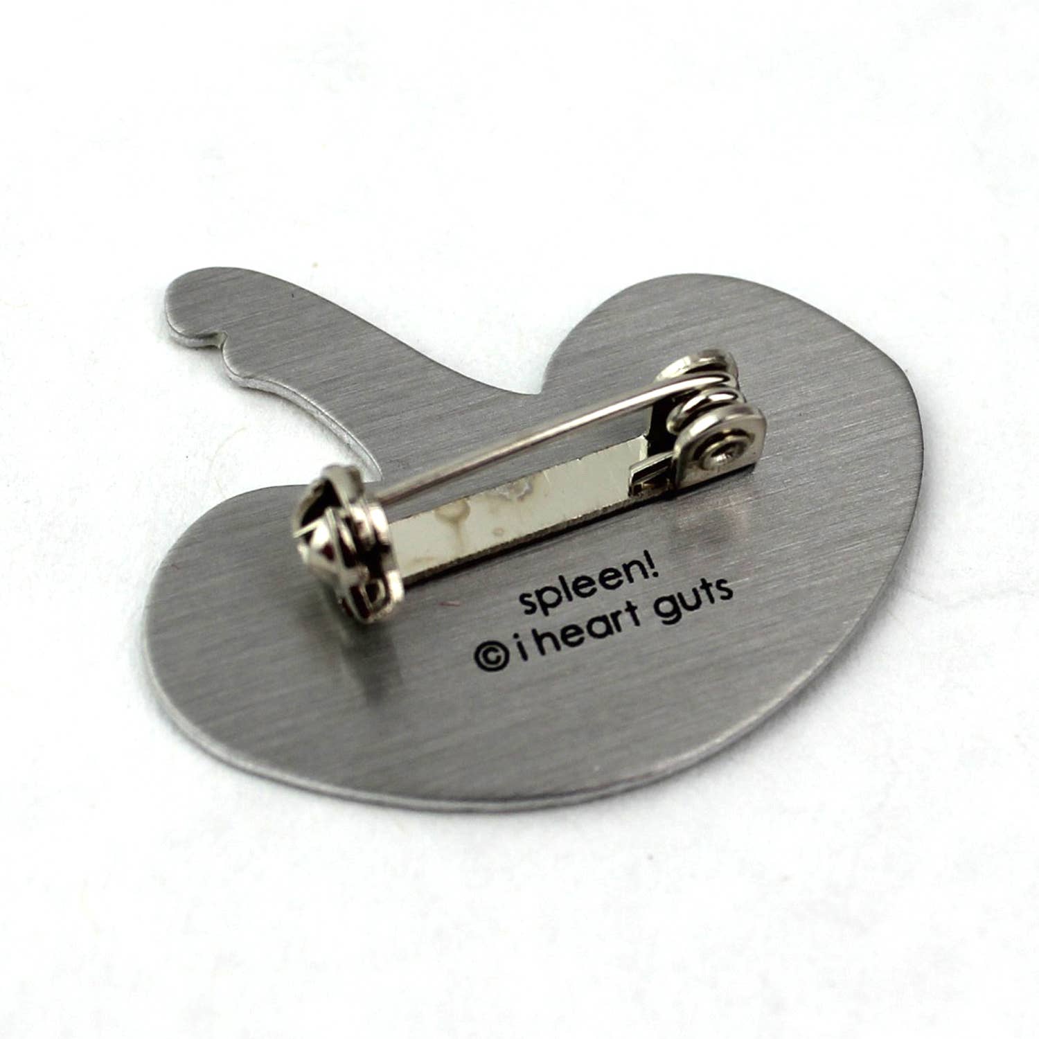 I Heart Guts | Organ Plushies Wholesale - Wholesale Lapel Pin/Button - Spleen Lapel Pin - Lymphin' Ain't Easy4
