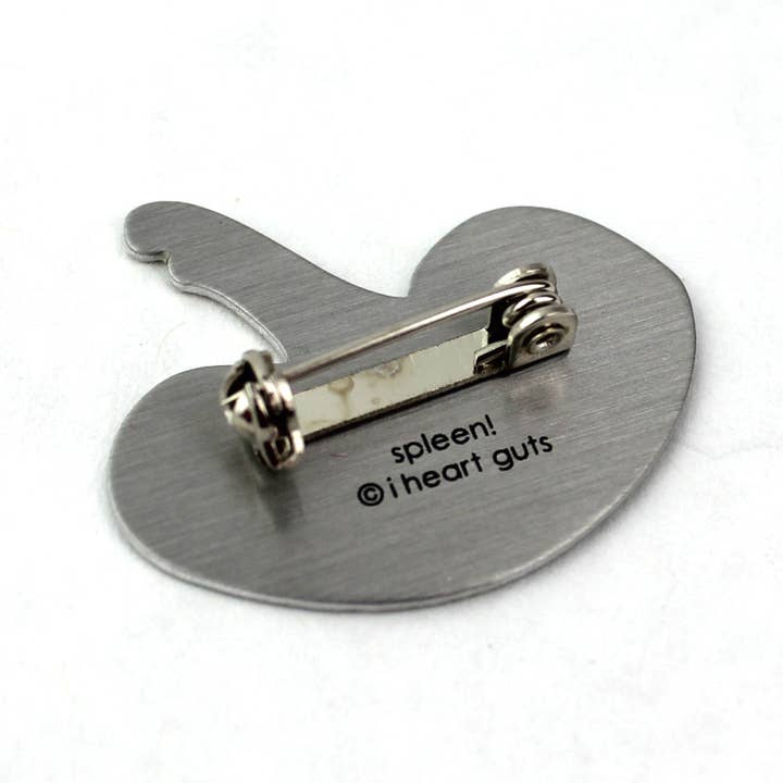 I Heart Guts | Organ Plushies Wholesale - Wholesale Lapel Pin/Button - Spleen Lapel Pin - Lymphin' Ain't Easy4