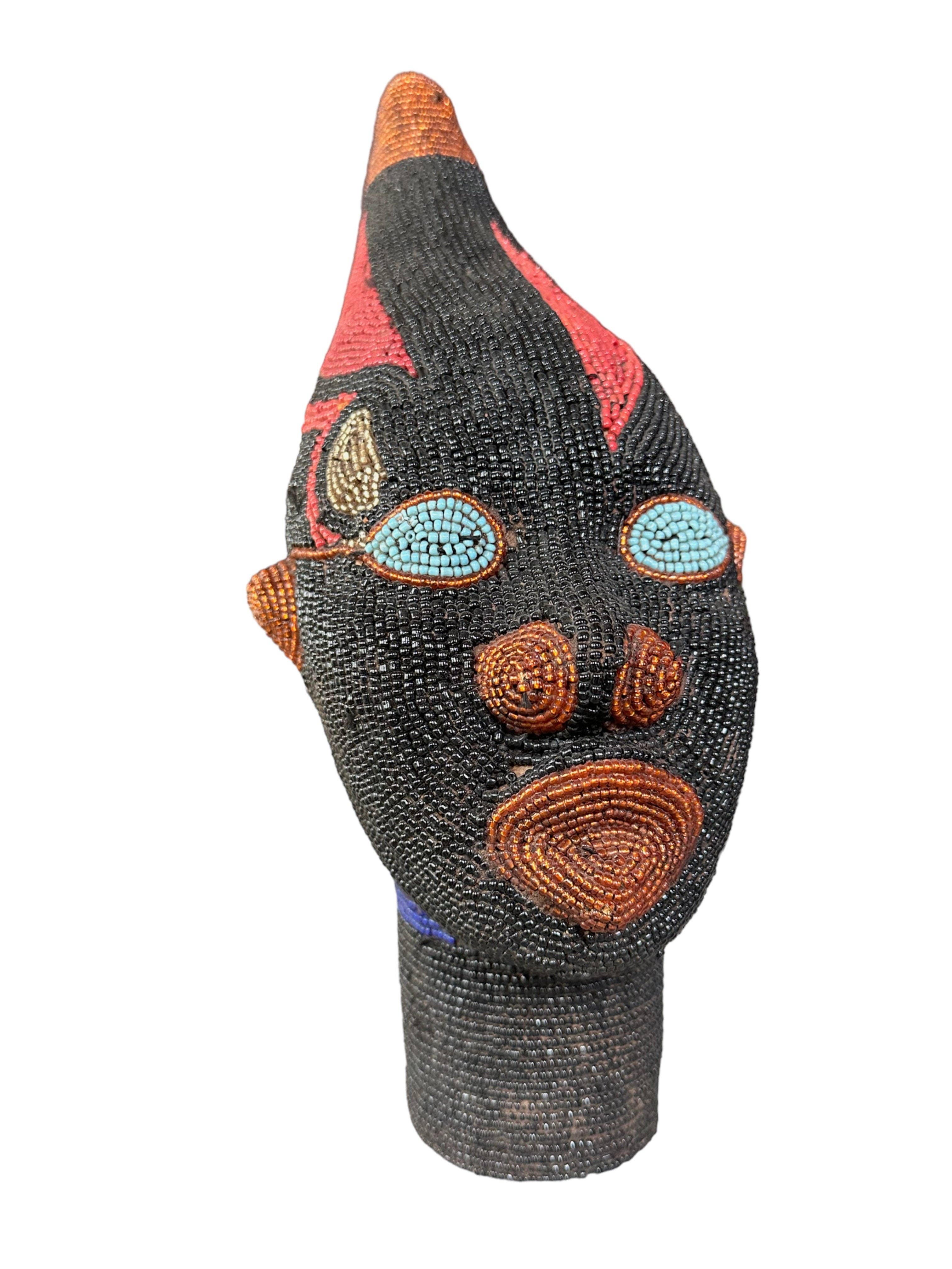 SOUK in the CITY - Wholesale Decorative Figurine - MEDIUM Bamileke Statues - new design20