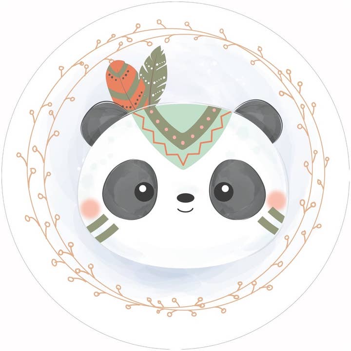 Fond d'écran Circle - Tribal Panda pour la vente par Kids-ware Lifestyle