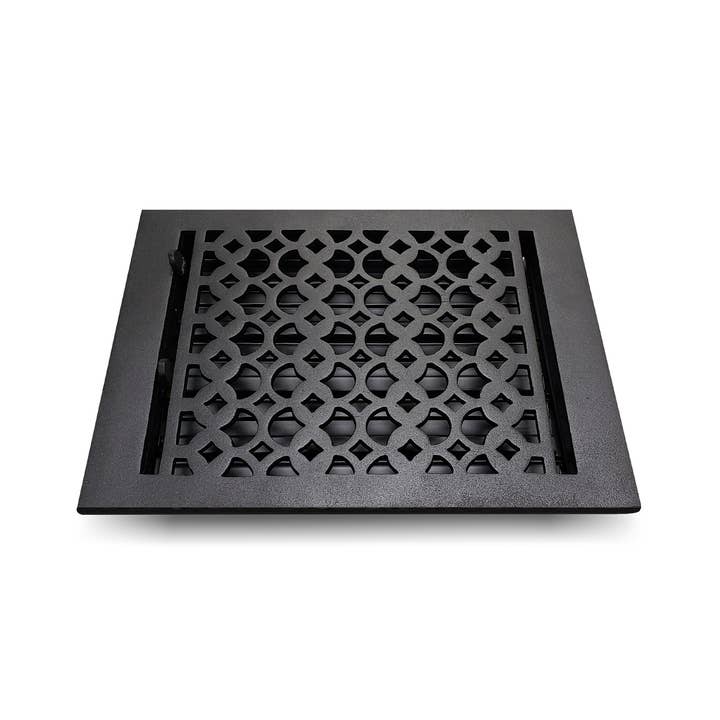 PRIMA DECORATIVE HARDWARE INC - Vente Article de chauffage, ventilation et climatisation - Registre de plancher en fonte 8 po x 10 po VR-100