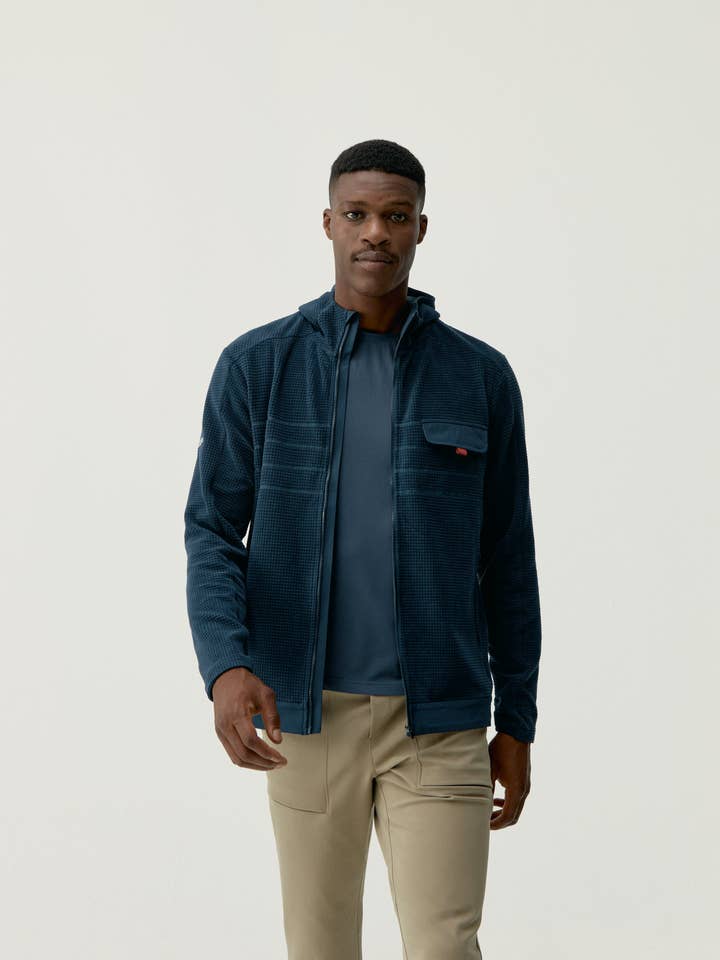 Giacca in denim Baikal per la vendita all'ingrosso da parte di Born Living Yoga