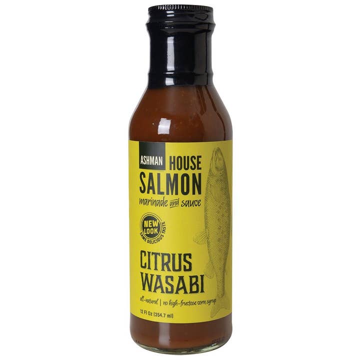 Ashman Manufacturing - Wholesale Marinade - House Salmon Citrus Wasabi Marinade & Sauce