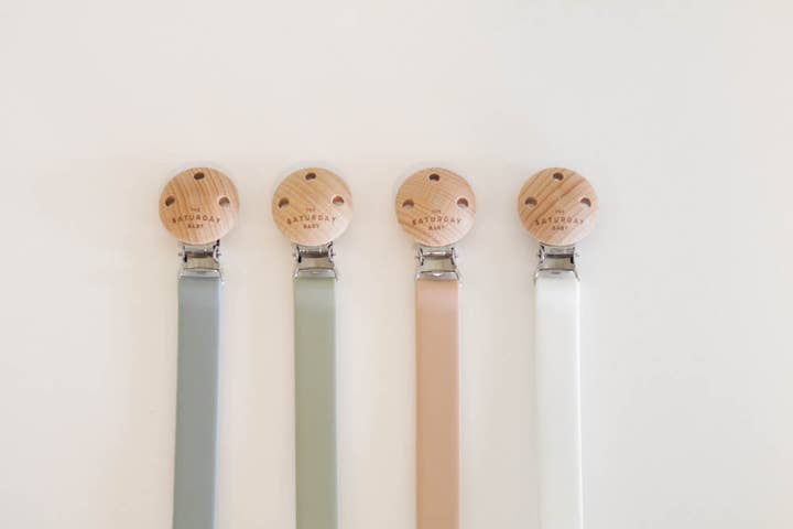 The Saturday Baby - Wholesale Pacifier Clip - Baby - Teether Pacifier Clip