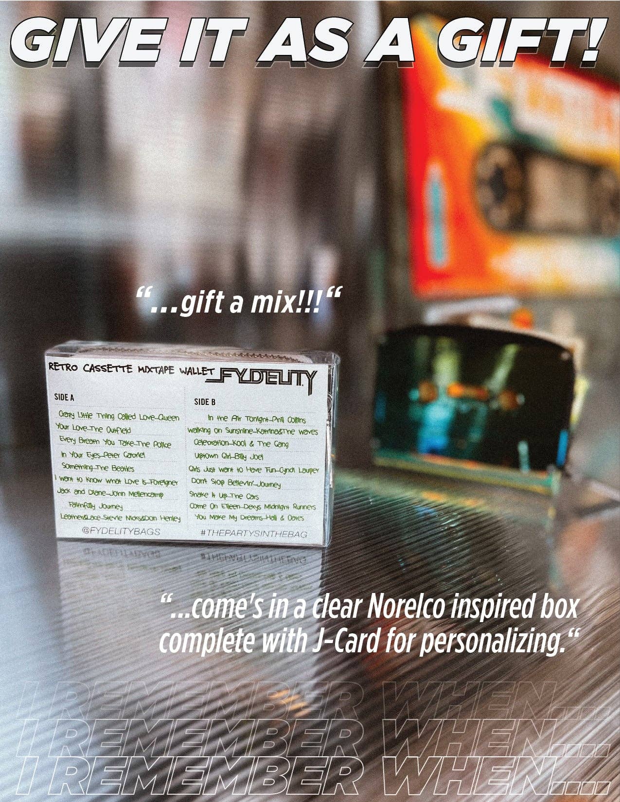 Fydelity – wholesale Plånbok - Unisex – 70271: Kassettbandsplånbok | Elektrogrön Krom6