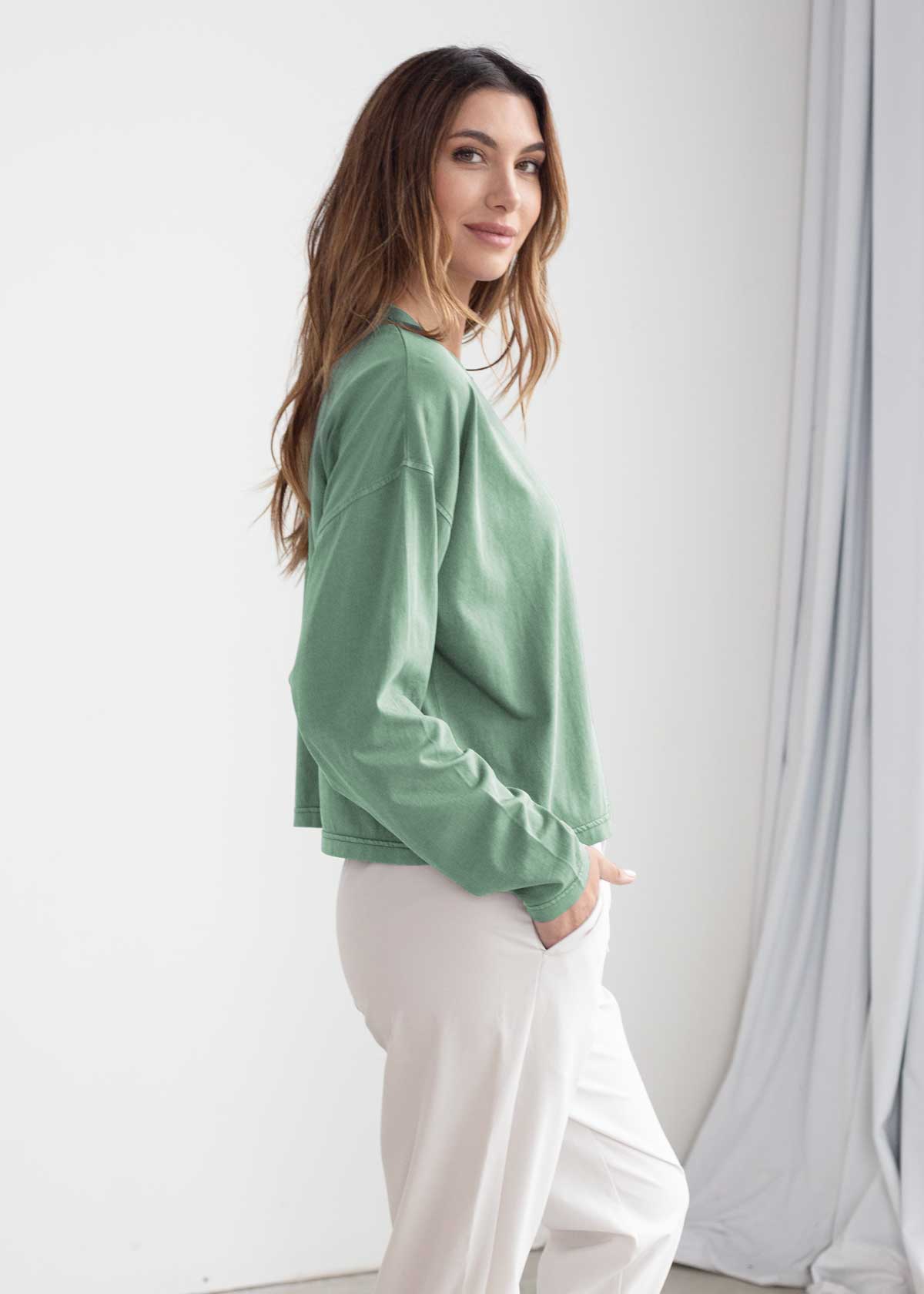 chicka-d - Vente Sweat-shirt – femme - Bar Harbor à manches longues, en toutes couleurs16