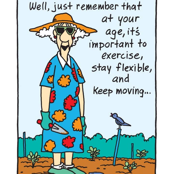 Oatmeal Studios - Wholesale Birthday Card - Keep Moving Birthday Card - 13841